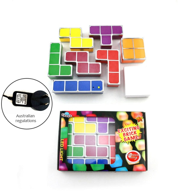 NOVELTY LIGHTING DIY TETRIS PUZZLE - Sklema