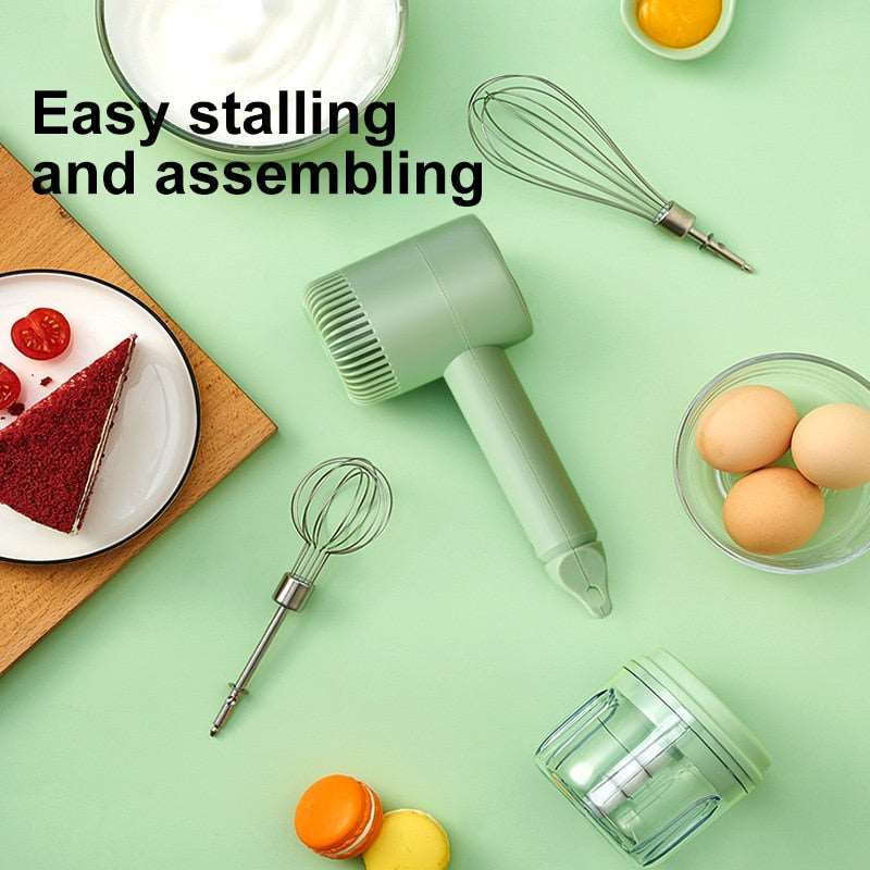 WIRELESS PORTABLE ELECTRIC FOOD MIXER - Sklema