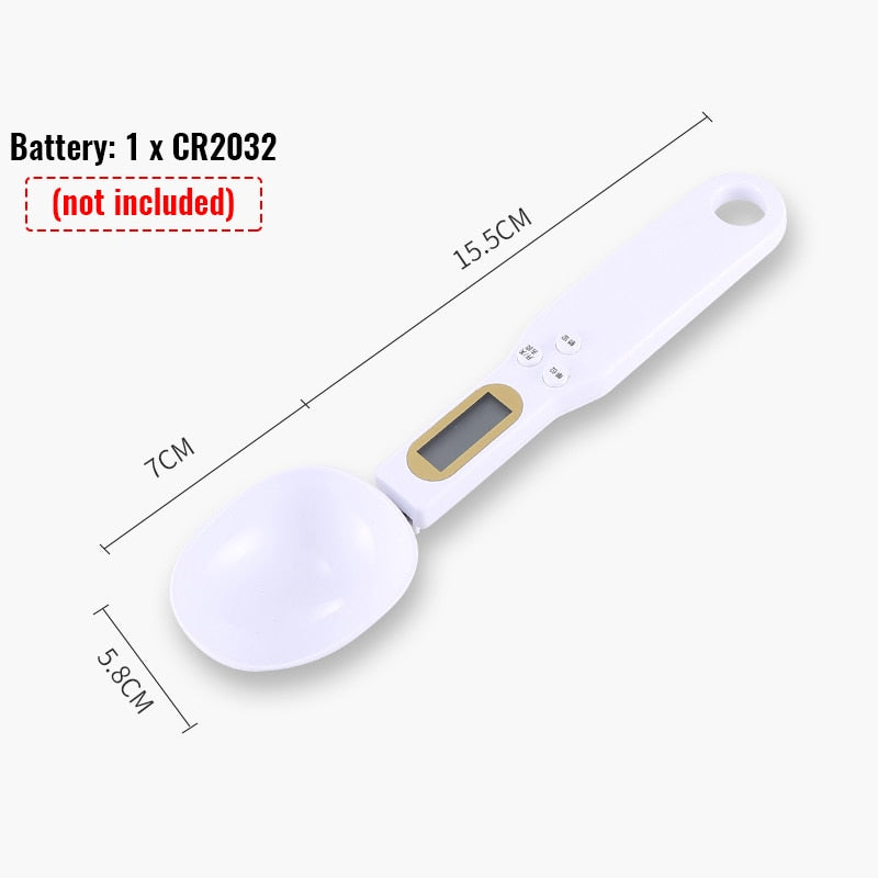 WEIGHT MEASURING SPOON LCD DIGITAL - Sklema