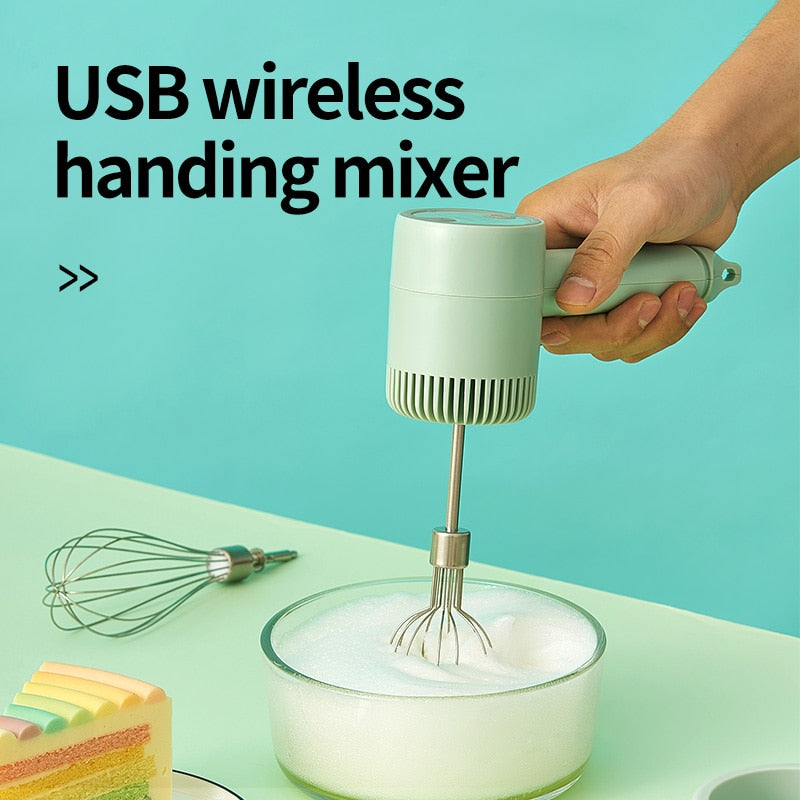 WIRELESS PORTABLE ELECTRIC FOOD MIXER - Sklema