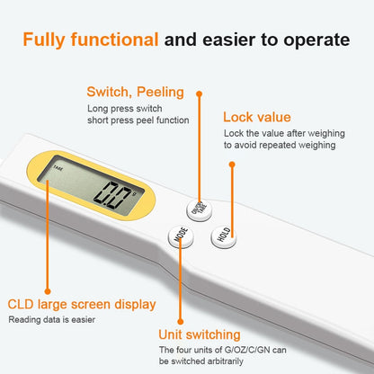 WEIGHT MEASURING SPOON LCD DIGITAL - Sklema