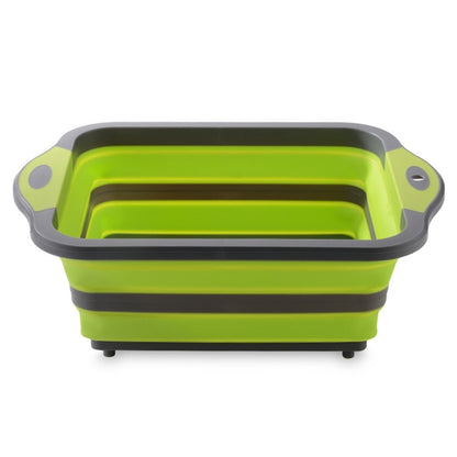 PORTABLE DRAIN BASKET FOR CAMPING, PICNIC, BBQ, KITCHEN - Sklema